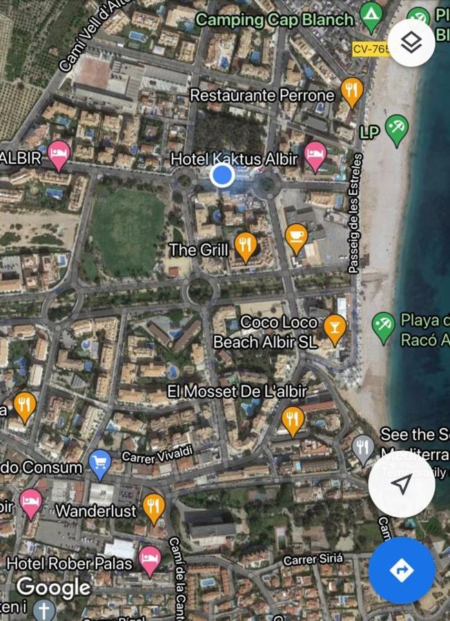 Bright Sunny Albir Beach Apartment El Albir Eksteriør billede